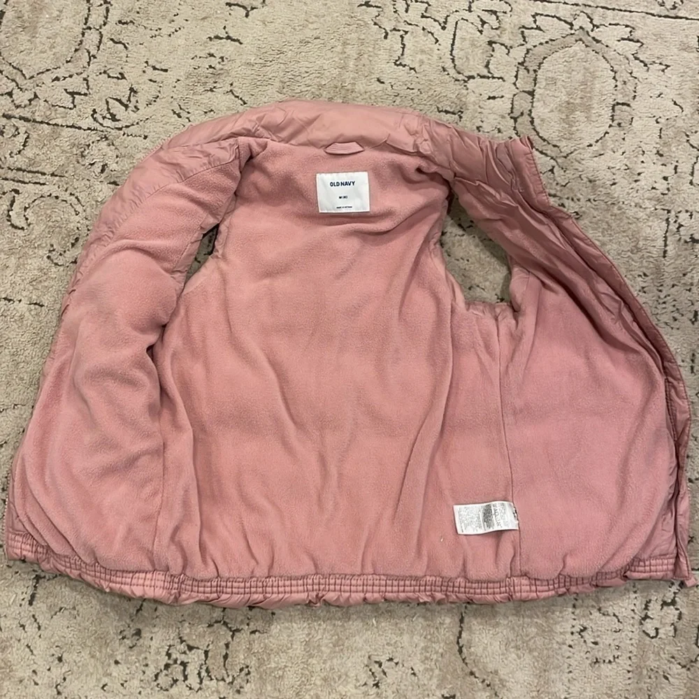 Old Navy Pink Puffer Vest for Kids